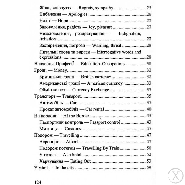 Українсько-англійський розмовник, Nie wiadomo