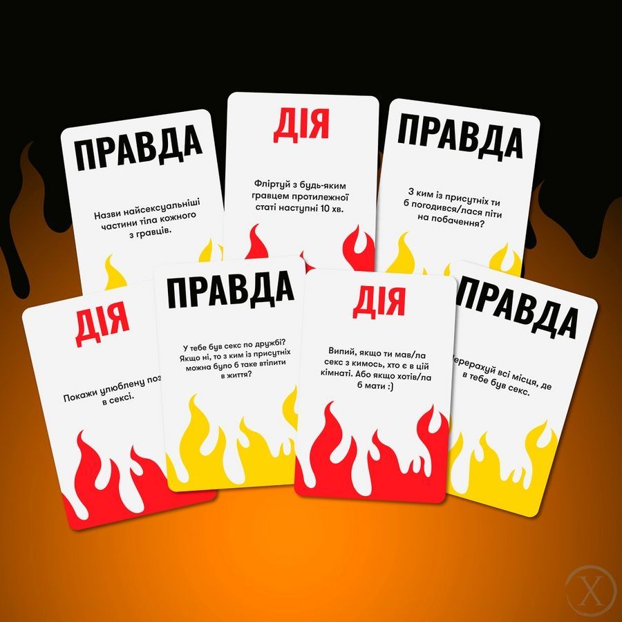 Гра для компанії "На межі: Правда або Виклик", Nie wiadomo