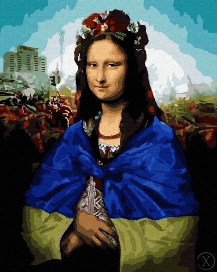 Мона Ліза в квітах 20374 фото