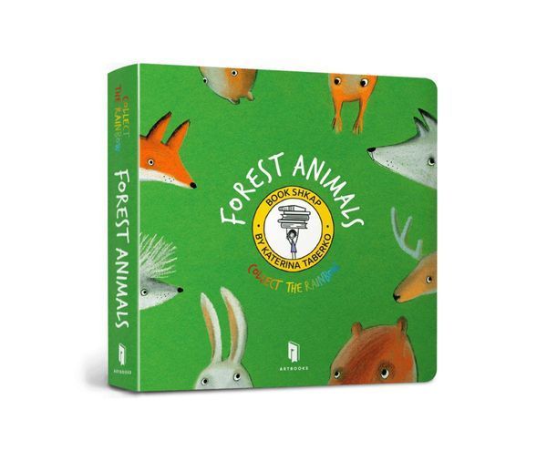 Collect the rainbow. Forest animals 7490 фото