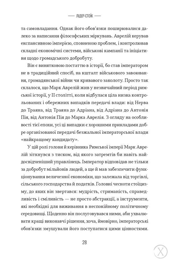 Лідер-стоїк 26718 фото